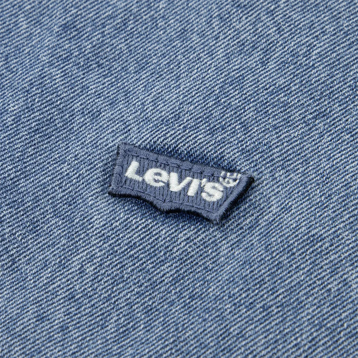 GIACCA DENIM BOMBER LEVI'S KIDS BIANCO BLU