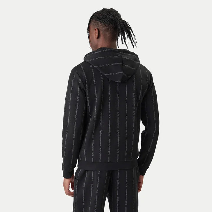 FELPA CON CAPPUCCIO UOMO EA7 EMPORIO ARMANI TRAIN GRAPHIC SERIES