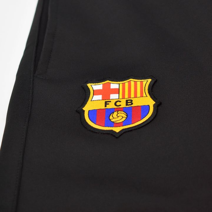 5002CHBLA - Tute - F.C. BARCELONA - Set Completo - Training Suit - Nera & Blu - Uomo - Sportiva Funzionale - Zip - Design Dinamico - Allenamento - Tempo Libero - Abbigliamento - Autunno/Inverno - 2025