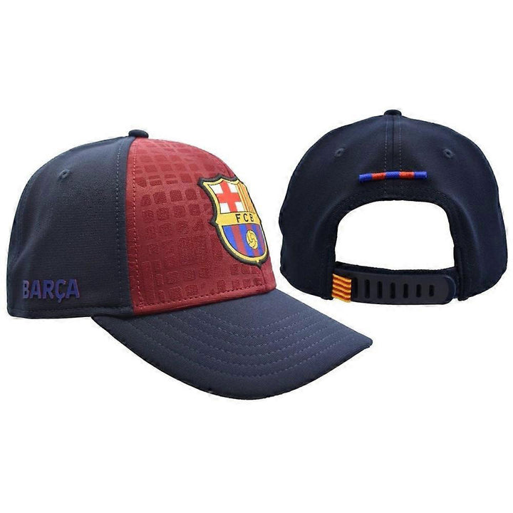 5001GEXCN - Cappelli - Uomo - F.C. BARCELONA - Stemma Blaugrana Ricamato - Baseball Classico - Accessorio