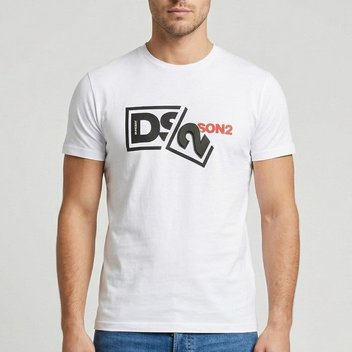 T-SHIRT UOMO DROP SEASON 2 ESSENTIAL CHEST LOGO
