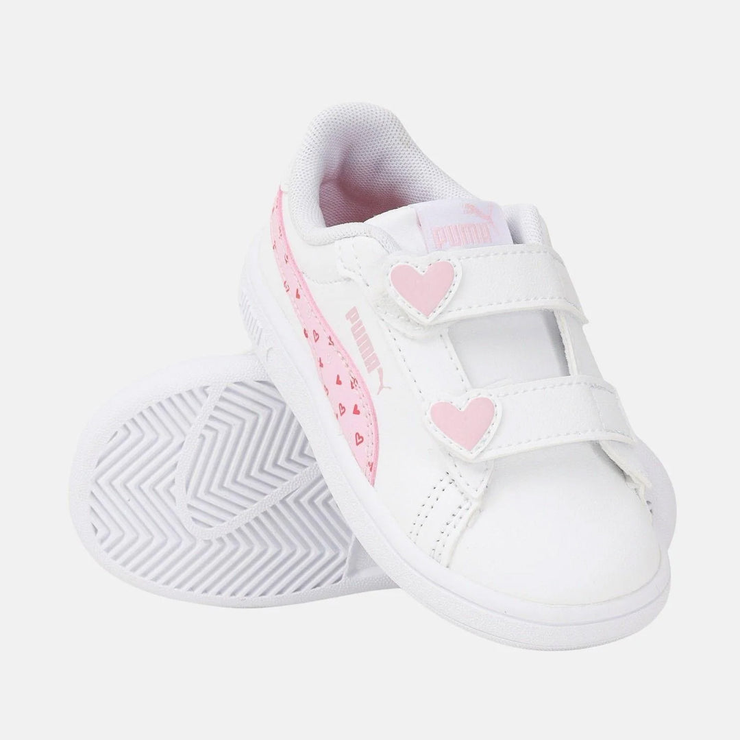 SCARPE PUMA® SMASH 3.0 HEARTY V BAMBINA