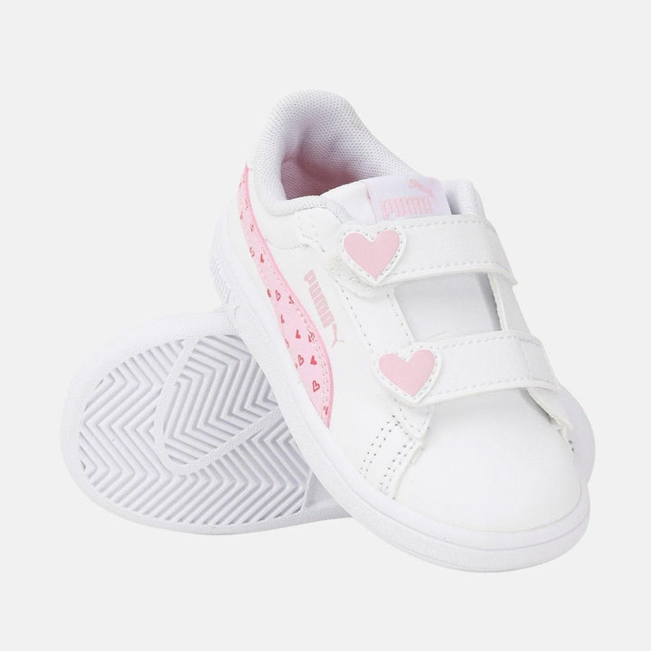 SCARPE PUMA® SMASH 3.0 HEARTY V BAMBINA