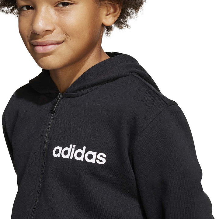 TUTA ADIDAS ESSENTIALS JUNIOR NERA E BIANCA JN2425