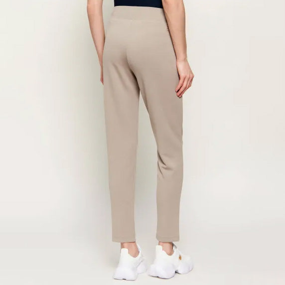 PANTALONI DONNA EA7 EMPORIO ARMANI SPORTY CASUAL BEIGE