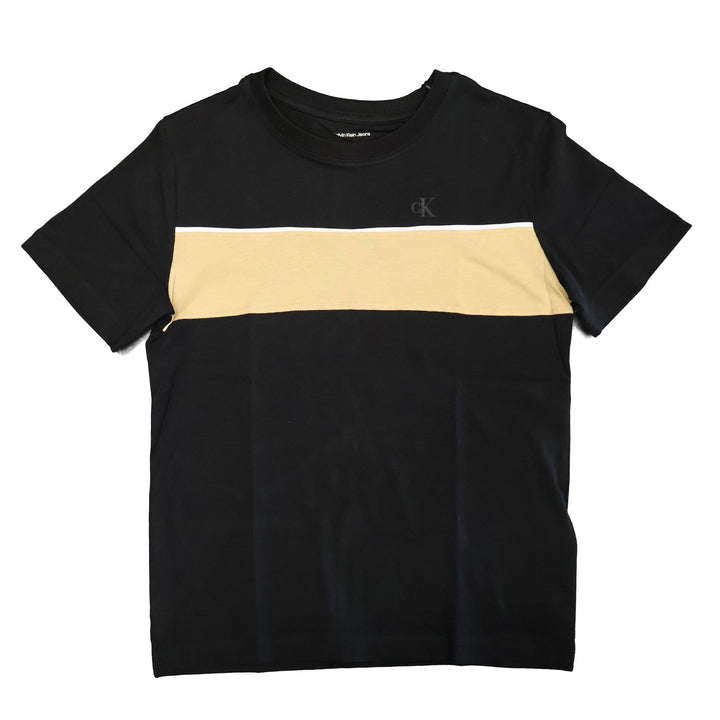 T-SHIRT CALVIN KLEIN JEANS CORE LOGO NERA JUNIOR