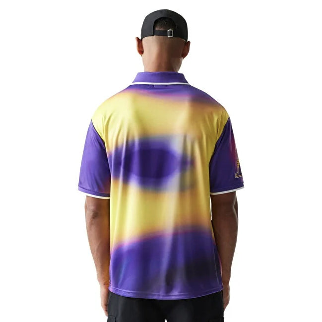 T-SHIRT NEW ERA NBA LOS ANGELES LAKERS GRAPHIC TEE BIANCA 60771590 UOMO
