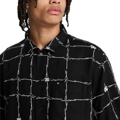 CAMICIA DC WIRED RESORT MANICHE CORTE