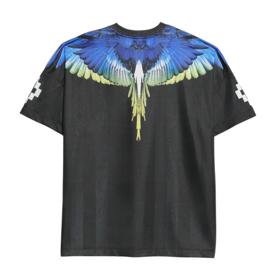 T-SHIRT MARCELO BURLON COUNTY OF MILAN LOGO BLACK
