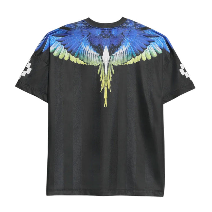 T-SHIRT MARCELO BURLON COUNTY OF MILAN LOGO BLACK