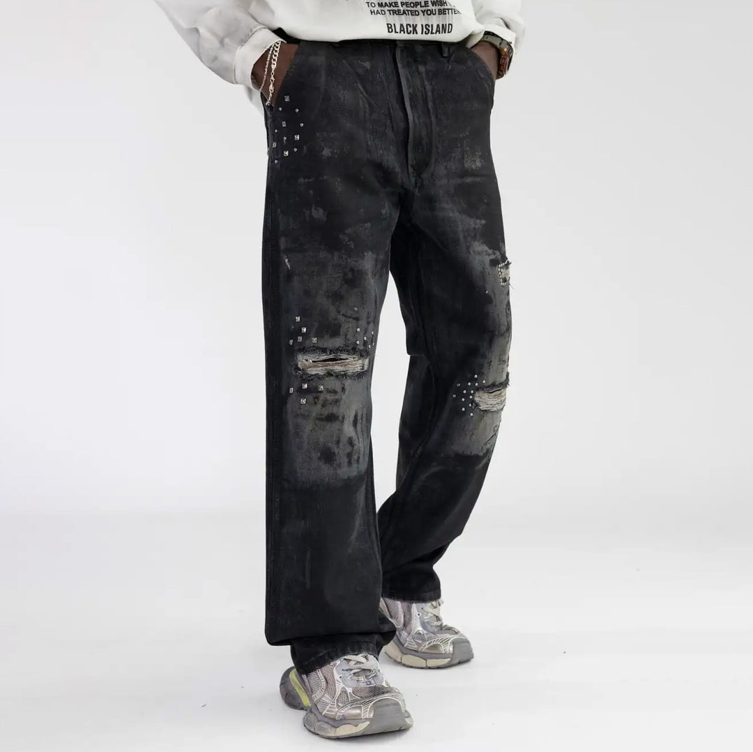 17407 - PANTALONE - Black Island