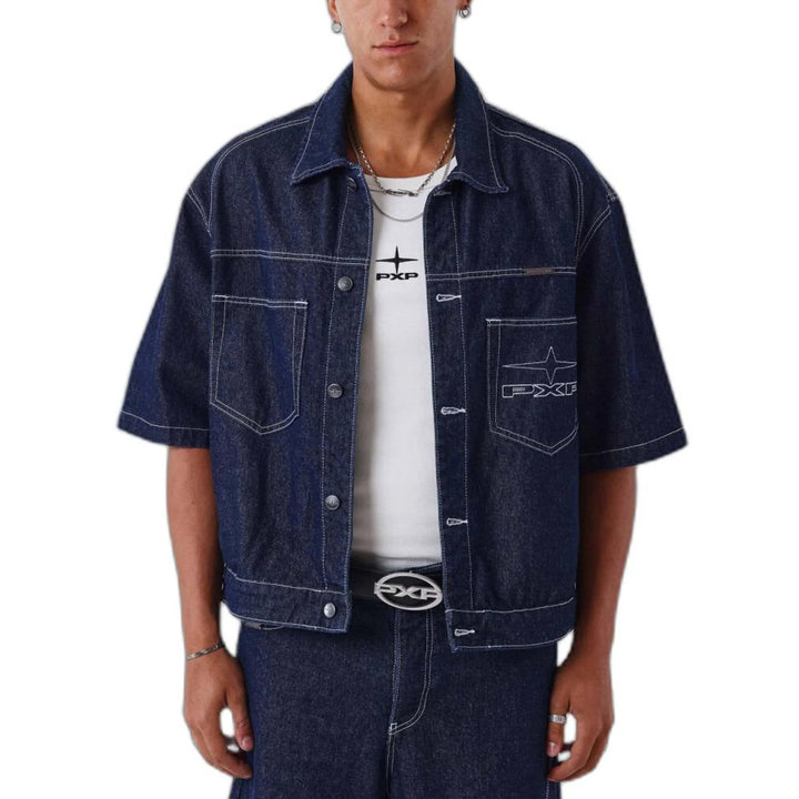 GIACCA DENIM KNOCKOUT PROJECT X PARIS