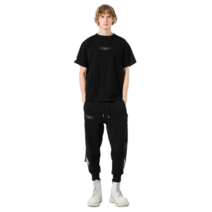 MW093050103 - Pantaloni - Uomo - MWM - JOGGER/CARGO - Nero - Versatile - Look Strutturato - Monocromatico - Minimalista - Comfort Urbano - Look Casual - Moderno