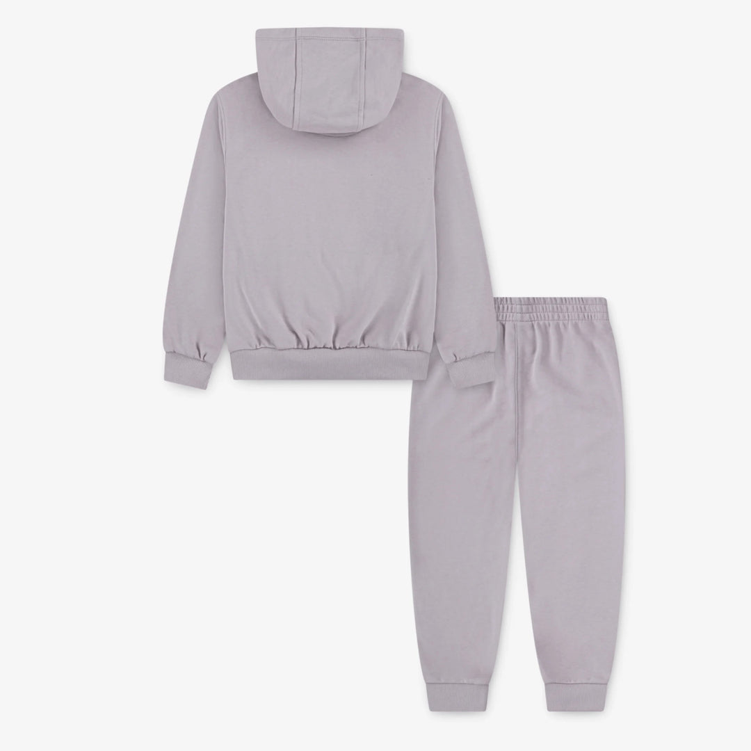 36N378 - Tute - Bambini/Ragazzi - NIKE JUNIOR - Rosa/Lilla - FELPA E JOGGER - Poly Knit - Swoosh