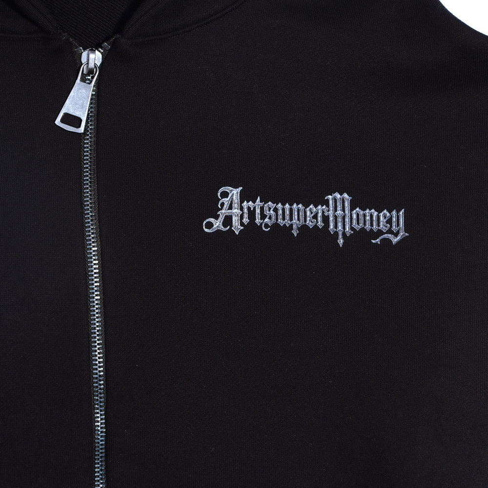 ZIP HOODIE T-BAR - Felpe - Art Super Money
