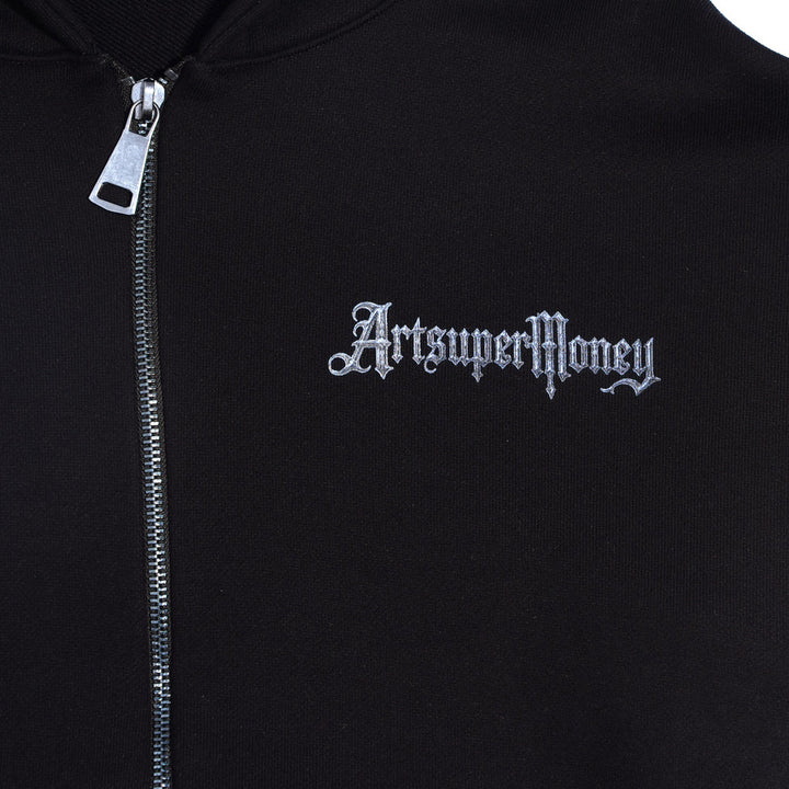 ZIP HOODIE T-BAR - Felpe - Art Super Money