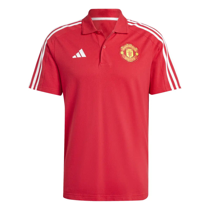 POLO UOMO ADIDAS MANCHESTER UNITED FC DNA ROSSA
