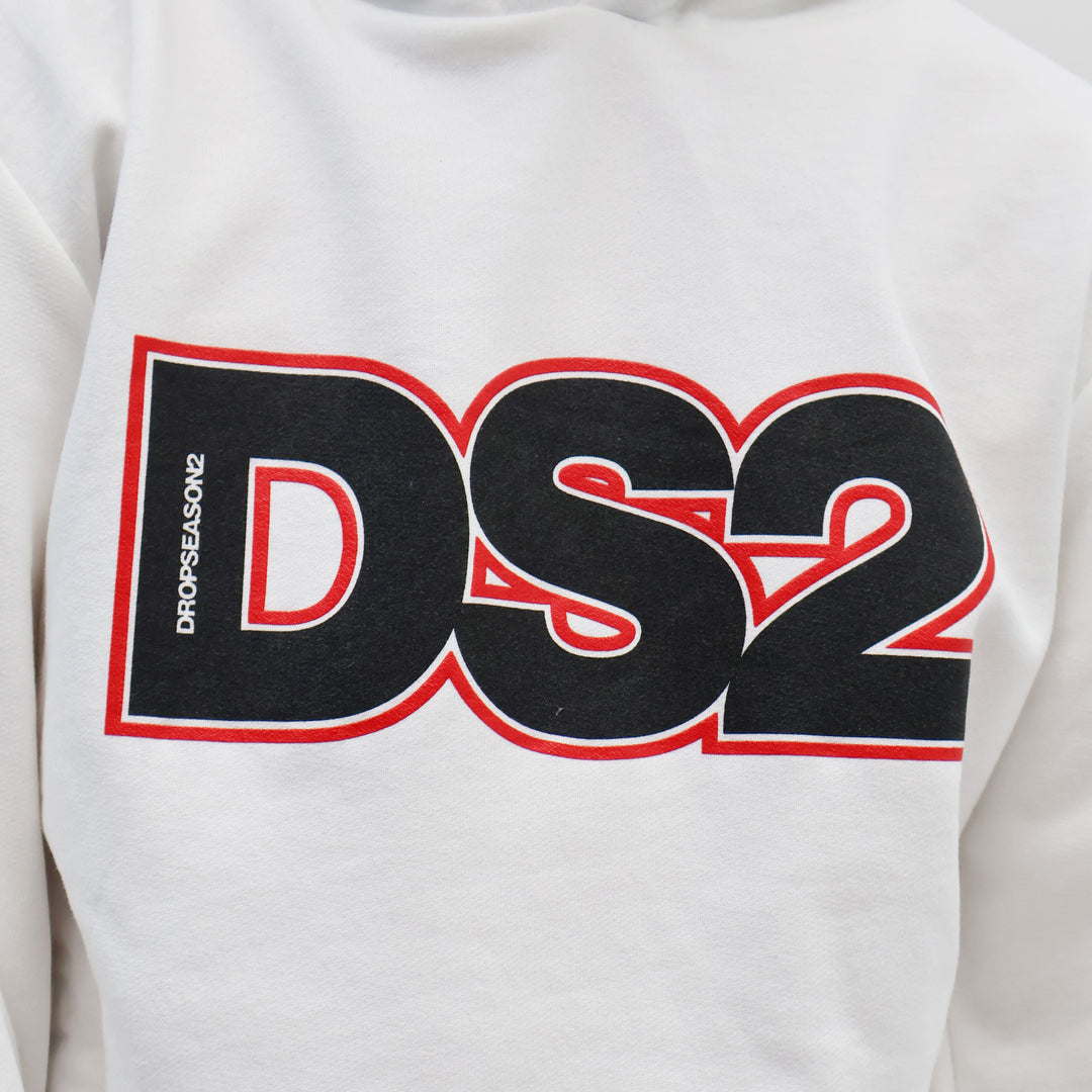 FW25K077 - Felpe Con Cappuccio - Bambini/Ragazzi - DS2 - Drop Season 2 - Look Casual - Abbigliamento - Autunno/Inverno 2025