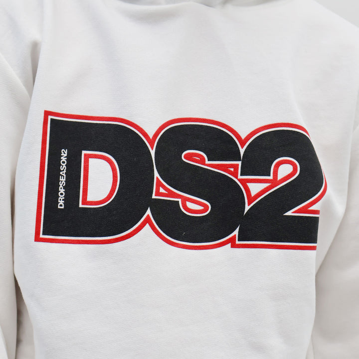 FW25K077 - Felpe Con Cappuccio - Bambini/Ragazzi - DS2 - Drop Season 2 - Look Casual - Abbigliamento - Autunno/Inverno 2025