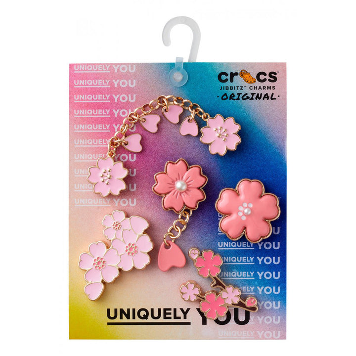 SET 5 CHARMS CROCS JIBBITZ™ BLOOMING CHERRY BLOSSOM