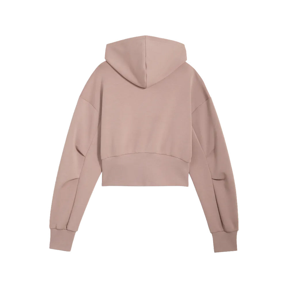 FELPA PUMA CLOUDSPUN FULL ZIP DONNA 634571 NERO & TORTORA