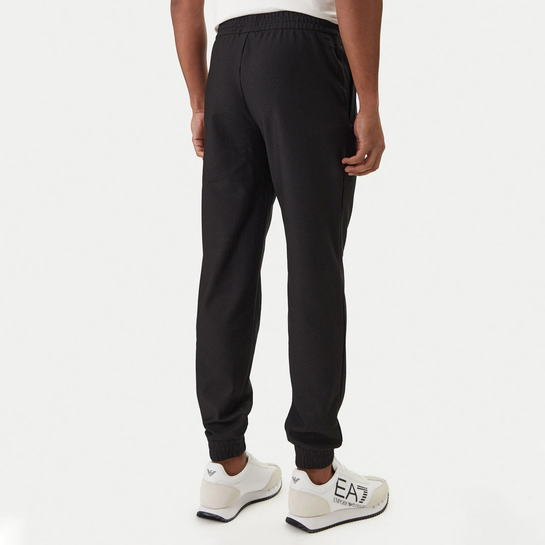 PANTALONI TUTA UOMO EA7 EMPORIO ARMANI NERO E ORO
