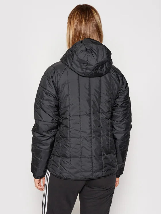 ADIDAS ITAVIC 3-STRIPES LIGHT HOODED JACKET GU3957 WOMEN'S BLACK