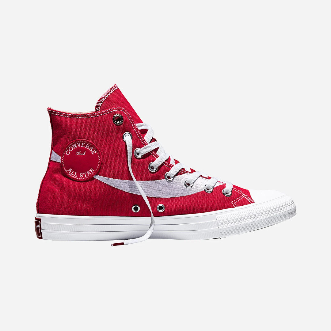 SNEAKERS UNISEX ALTE CONVERSE CHUCK TAYLOR ALL STAR X COCA-COLA ROSSO BIANCO A17889C
