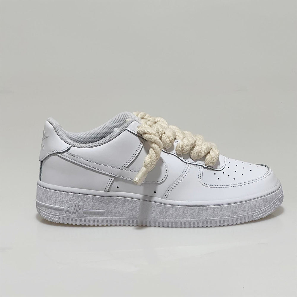 Air Force 1 Low Rope Laces (Custom) - Nike