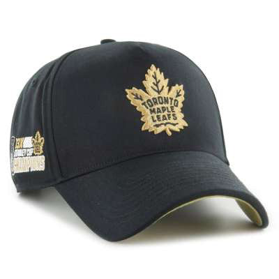CAPPELLINO '47 BRAND NHL TORONTO MAPLE LEAFS MVP NERO E ORO