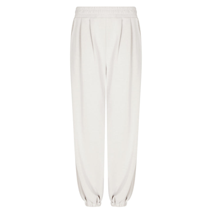 7W000446 AF12643 - Donna - Pantaloni - EMPORIO ARMANI - MODAL ELASTICIZZATO - Logo Stampato - Jogger - Casual - Tempo Libero & Sport - Abbigliamento Autunno Inverno