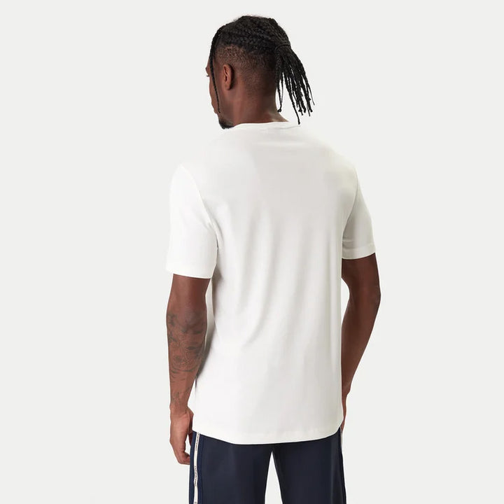 T-SHIRT UOMO EA7 EMPORIO ARMANI CON PATCH LOGO GOLD