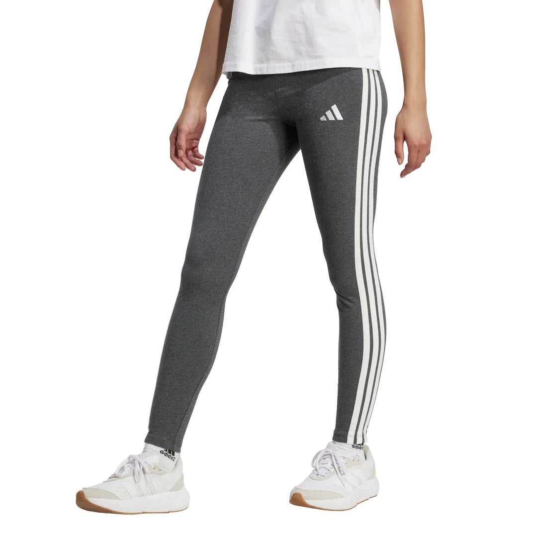 ADIDAS ESSENTIALS 3-STRIPES WOMEN'S LEGGINGS BLACK JZ3299