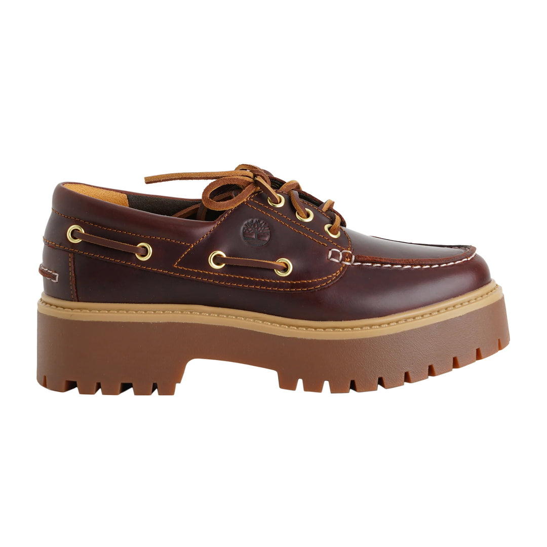 TIMBERLAND WOMEN'S STONE STREET BOAT SHOES WHEAT TB0A6946