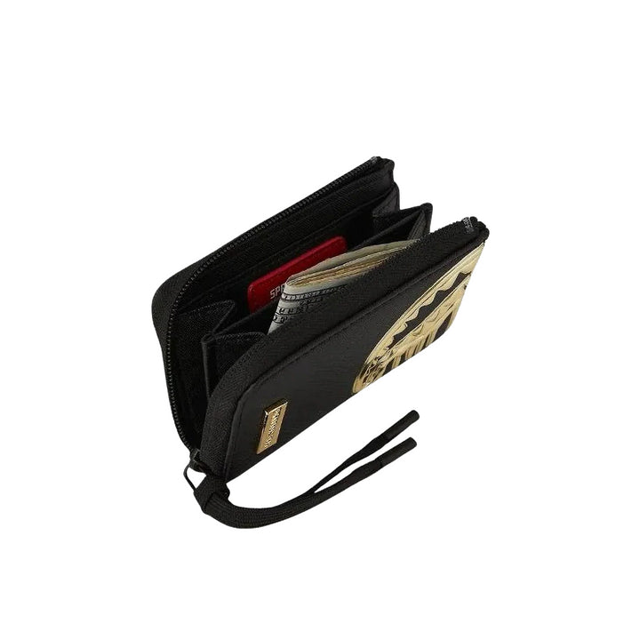 910W8272NSZ - Portafogli - Unisex - Sprayground - GOLDHEART SHARK DRIP - Arte & Street - Accessorio