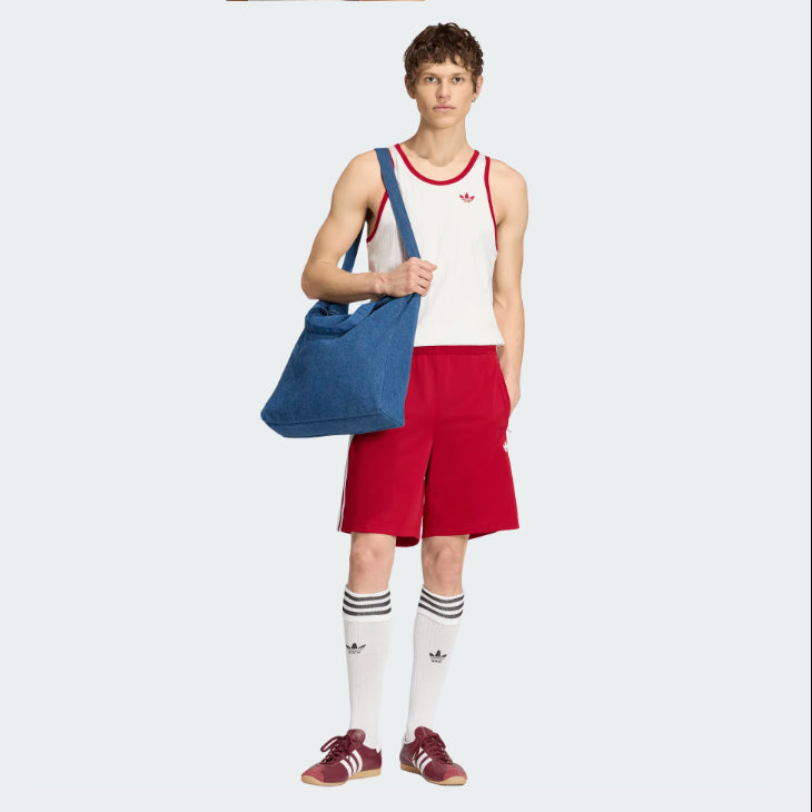 BERMUDA SPORTIVI UOMO ADIDAS ORIGINALS FIREBIRD ROSSI