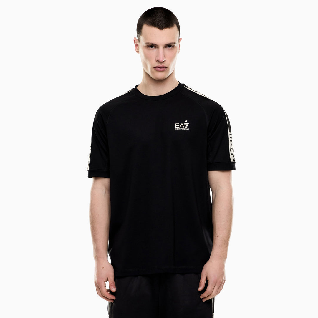 T-SHIRT UOMO EA7 EMPORIO ARMANI CON BANDE LOGATE