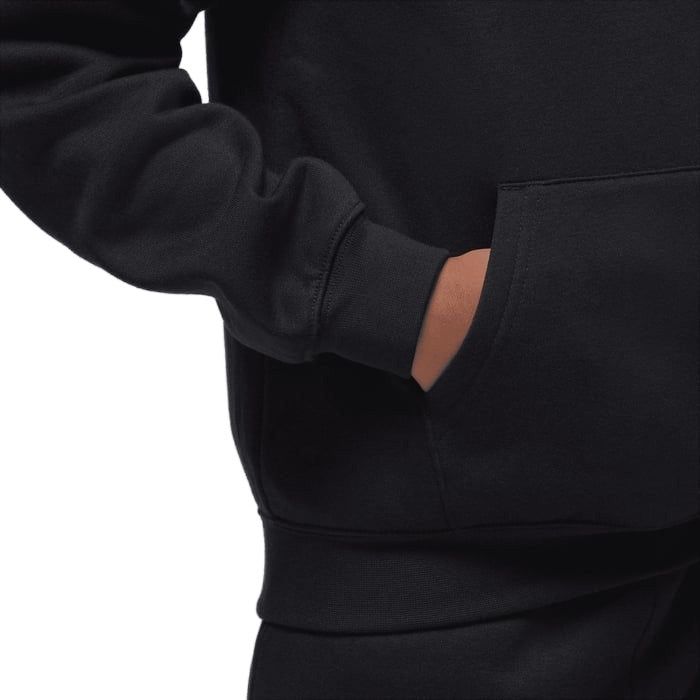 95F338 - Felpe - JORDAN - Con Cappuccio - Junior/Bambini - Jumpman Logo - Nera - Hoodie - Capo Essenziale - Basket - Stile Street Junior - Morbida - Look Sportivo