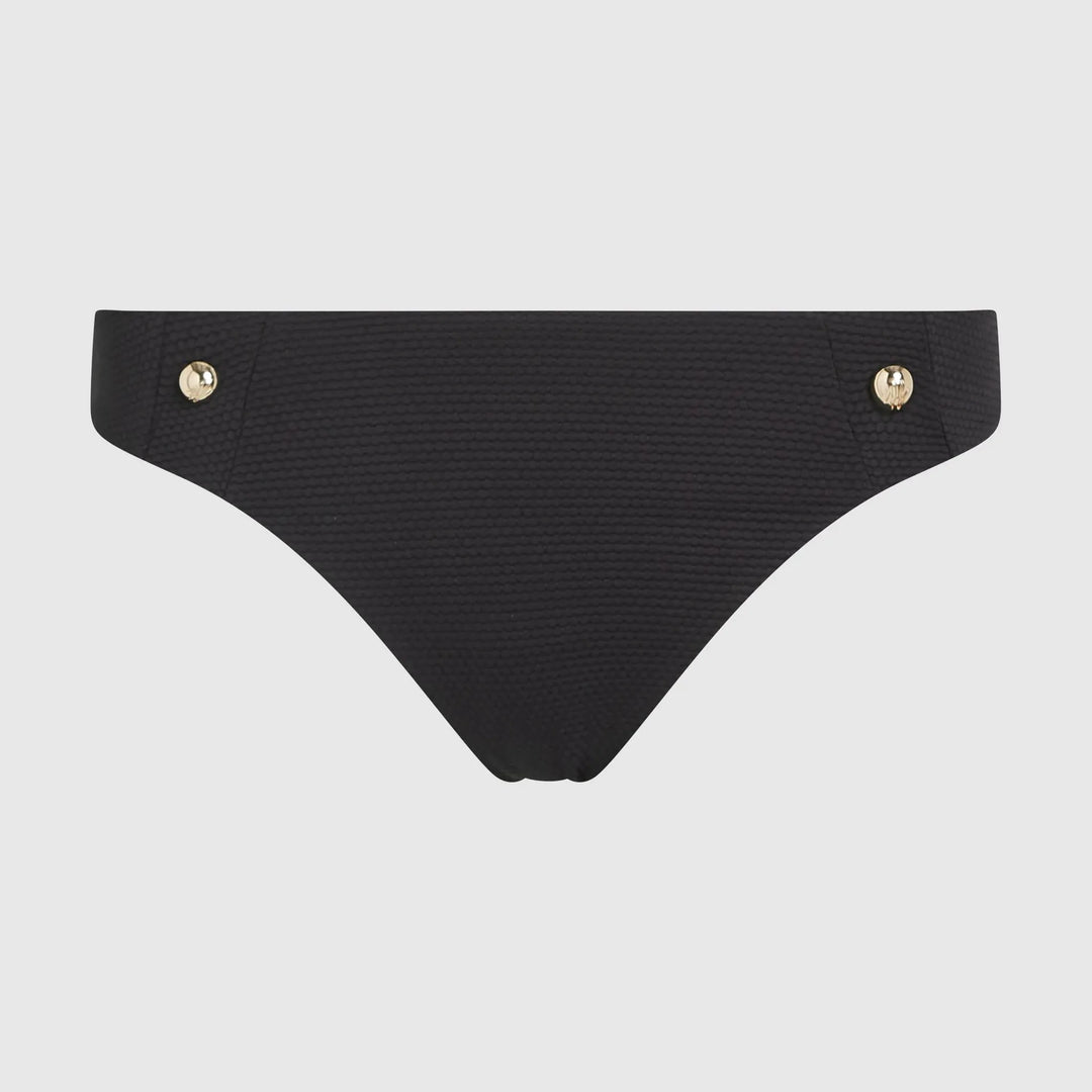 KARL LAGERFELD JEANS REGULAR FIT MID WAIST BLACK BIKINI KHB1W46028