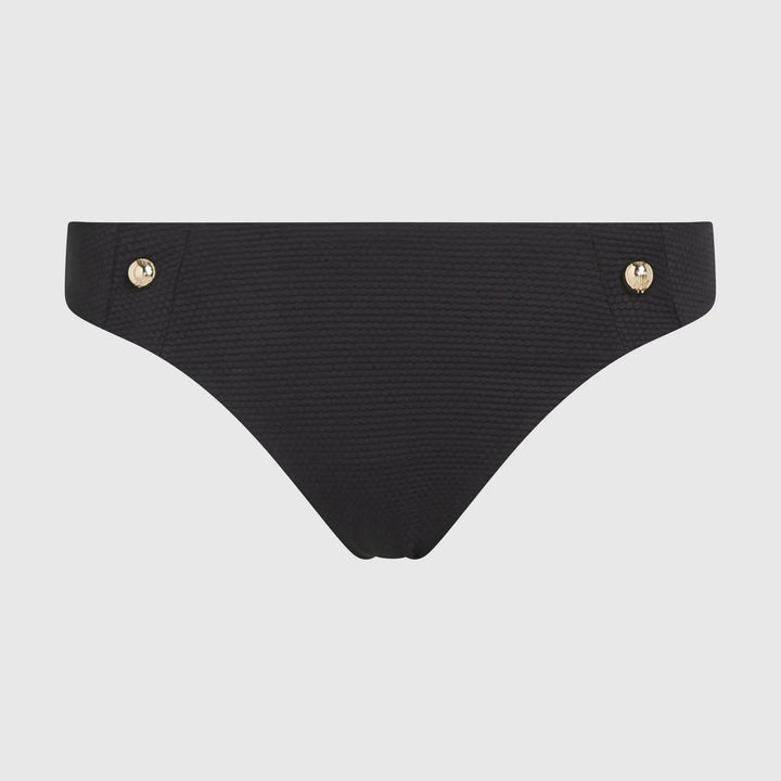 KARL LAGERFELD JEANS REGULAR FIT MID WAIST BLACK BIKINI KHB1W46028