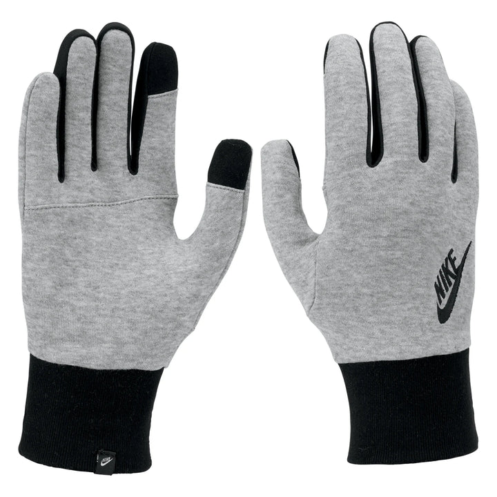 N1007163096 - GUANTI UOMO NIKE CLUB FLEECE 2.0 UOMO GRIGIO MÉLANGE E NERO