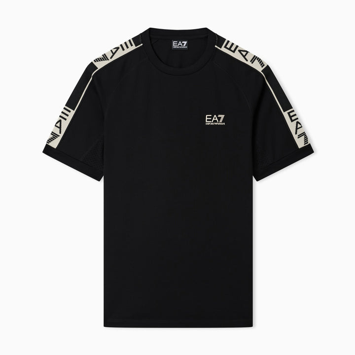 T-SHIRT UOMO EA7 EMPORIO ARMANI CON BANDE LOGATE