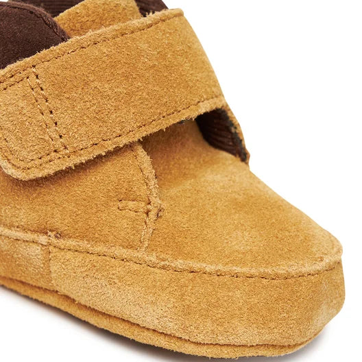 TB0A6H8GEZ01 - TIMBERLAND SCARPINE NEONATO UNISEX CRIB BOOTIE MID – MARRONE/GIALLO