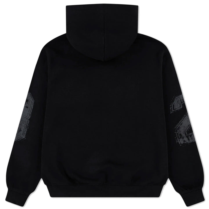 95F099 - FELPE CON CAPPUCCIO JORDAN MVP FLEECE BAMBINI - NERO/GRIGIO