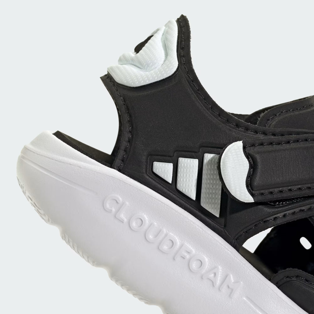 SANDALI INFANT ADIDAS WATER SANDAL 2 BLACK WHITE