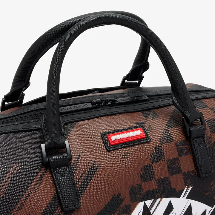 BORSONE SPRAYGROUND SMEARED GRUNGE MINI DUFFLE