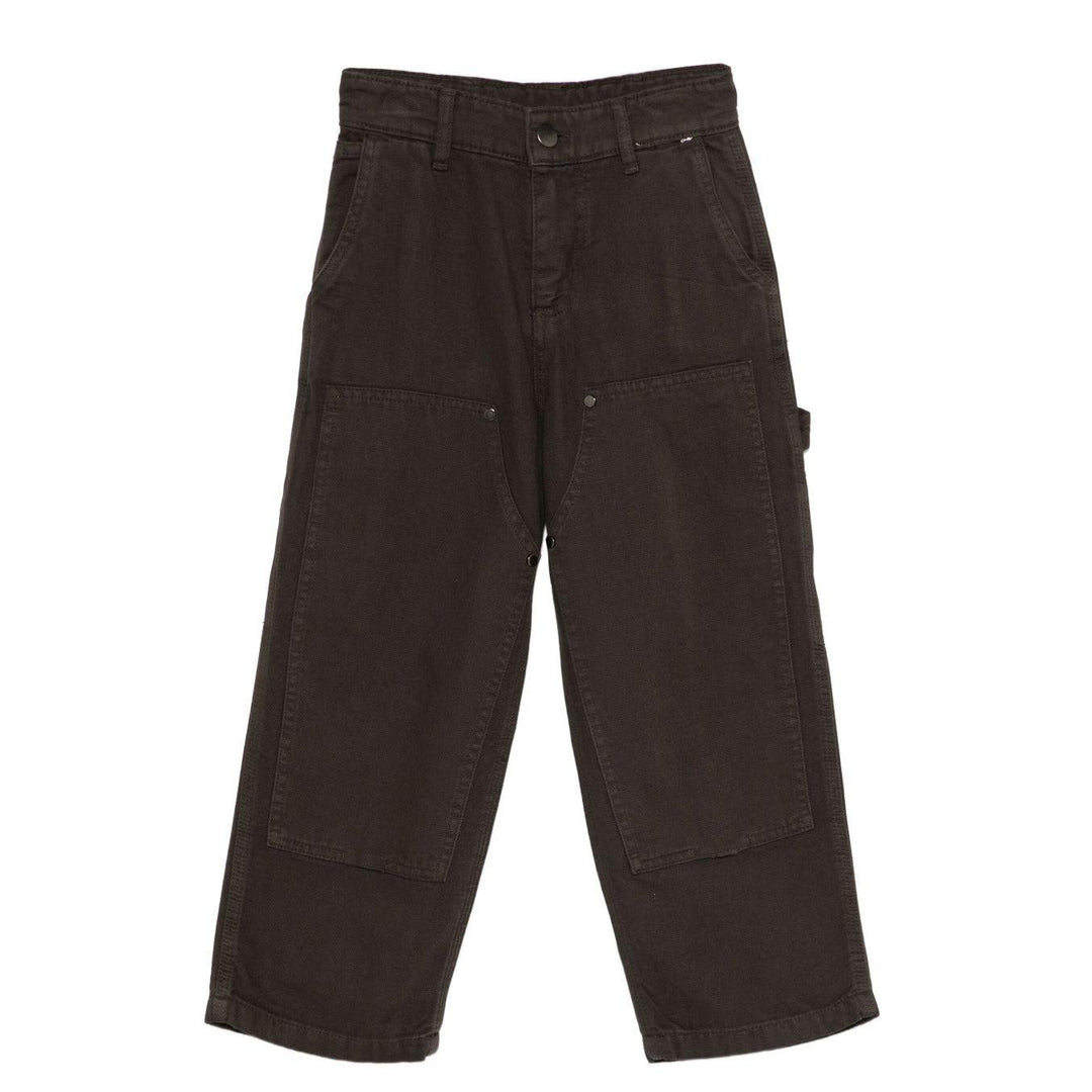 F5MKJBDP011 - PANTALONI SPORTIVI JOGGER MARKET KIDS NERO