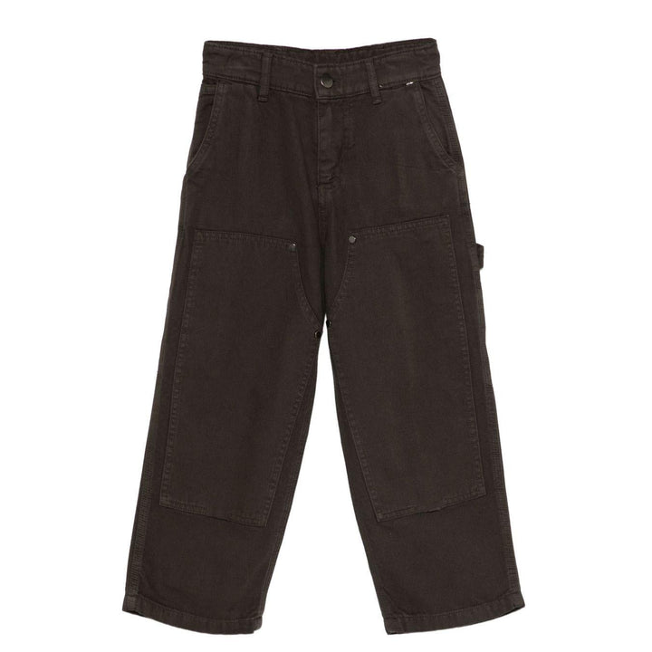 F5MKJBDP011 - PANTALONI SPORTIVI JOGGER MARKET KIDS NERO