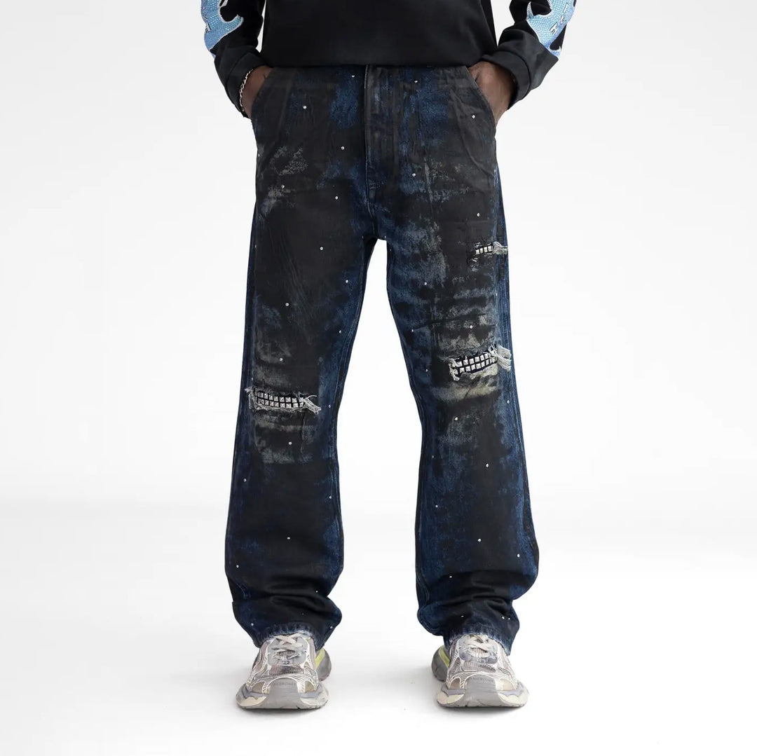 17408 - PANTALONE - Black Island