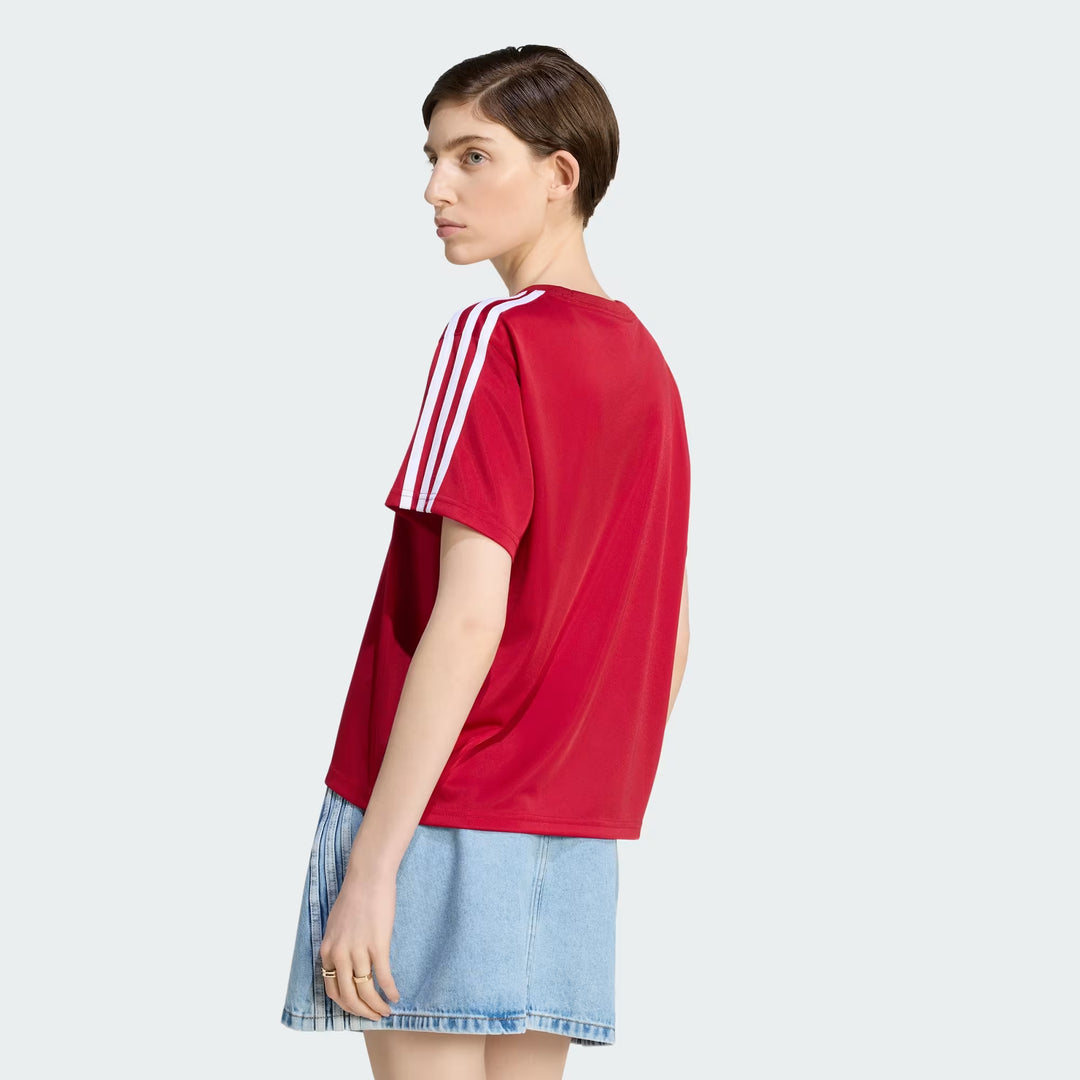 T-SHIRT DONNA ADIDAS ORIGINALS FIREBIRD ROSSA